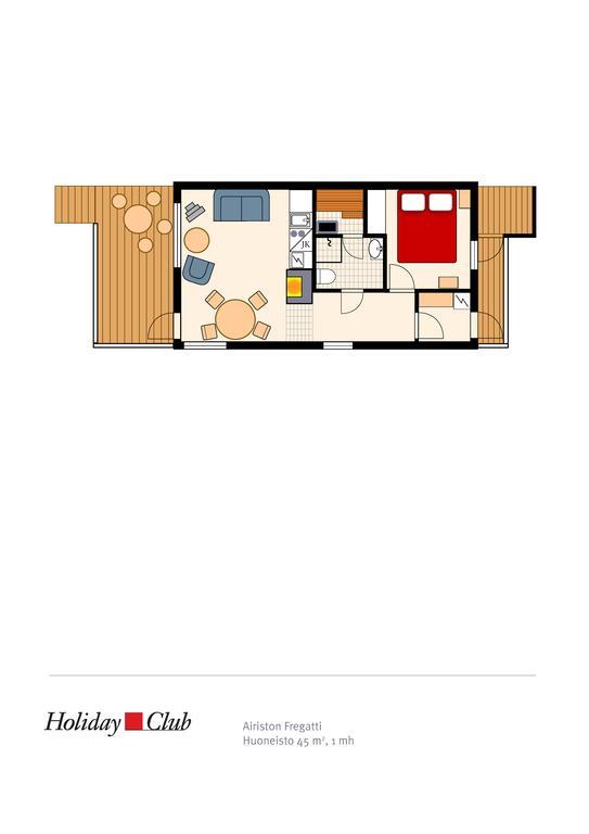 Holiday Club Airisto Apartments Strandby Exterior foto